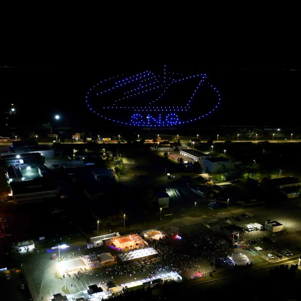 Damen Corporate — FLYSTACK drone show