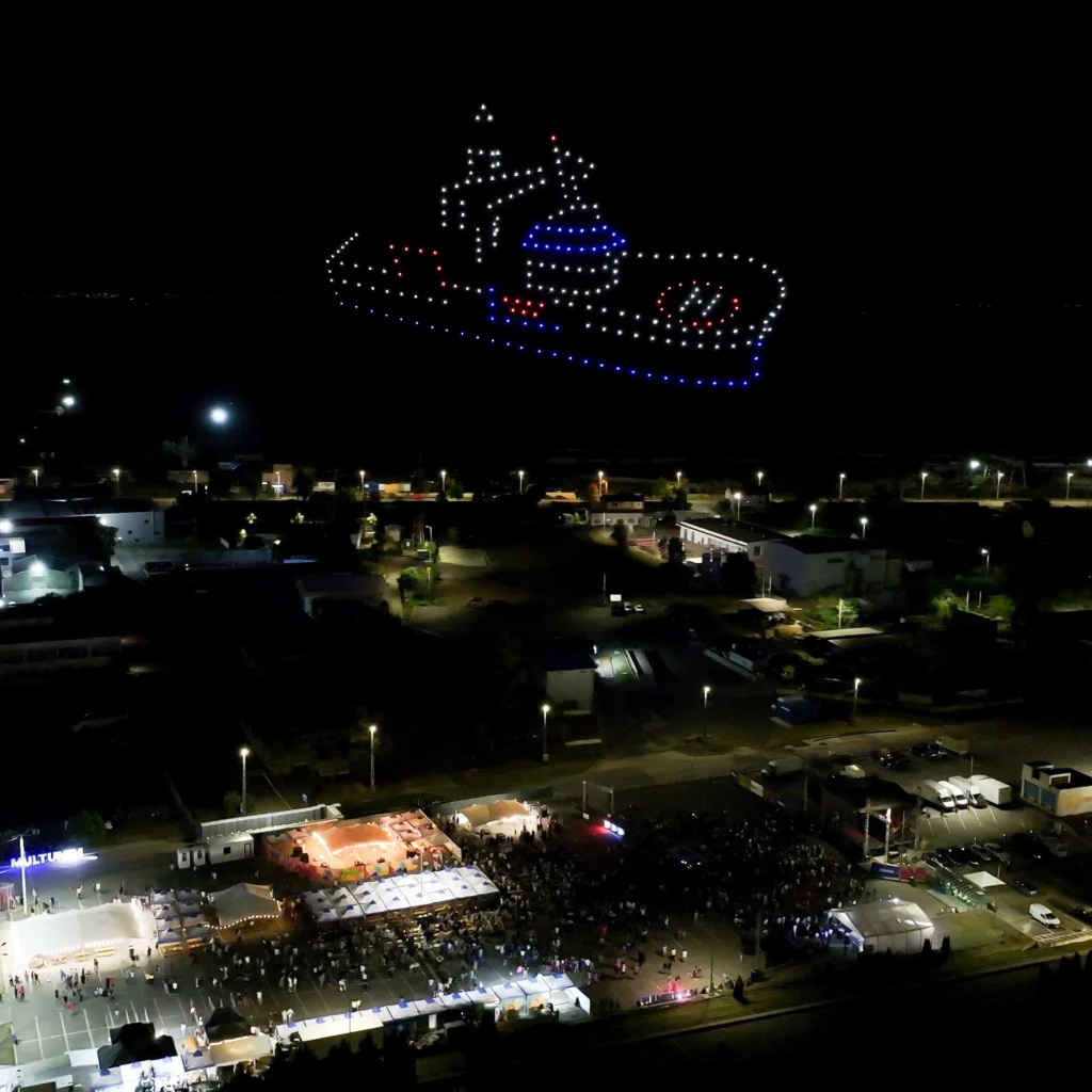 Damen Corporate — FLYSTACK drone show