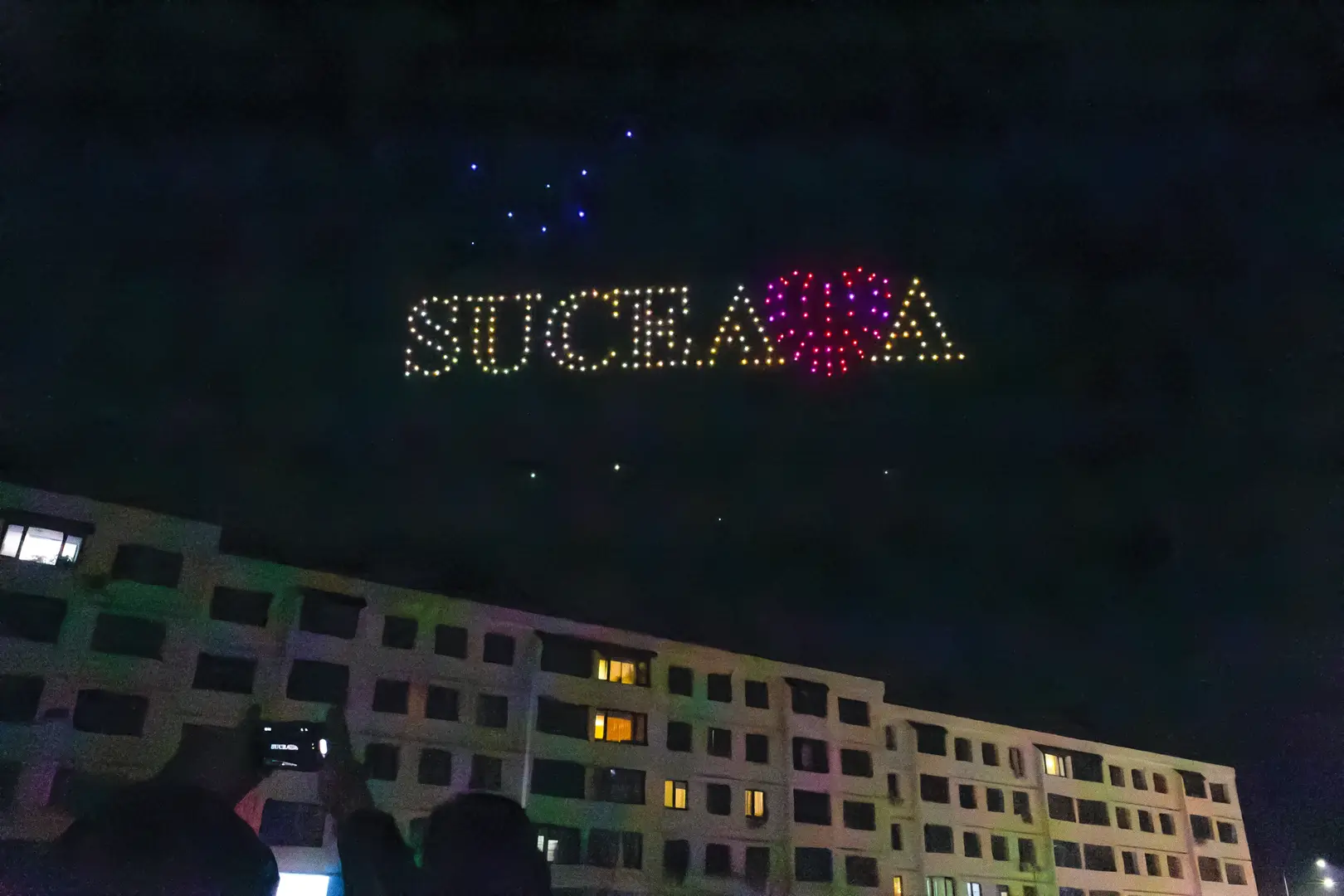 New Year’s Eve – Suceava — FLYSTACK drone show