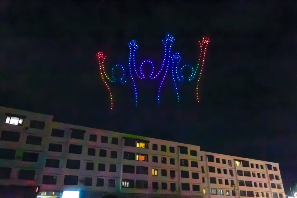 New Year’s Eve – Suceava — FLYSTACK drone show