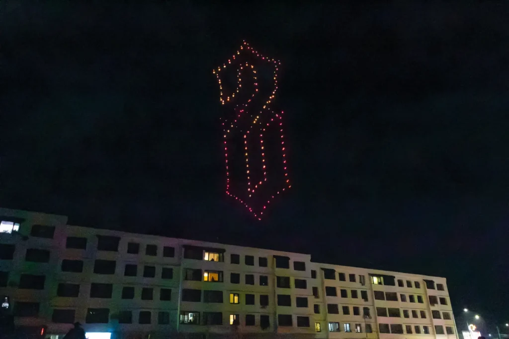 New Year’s Eve – Suceava — FLYSTACK drone show