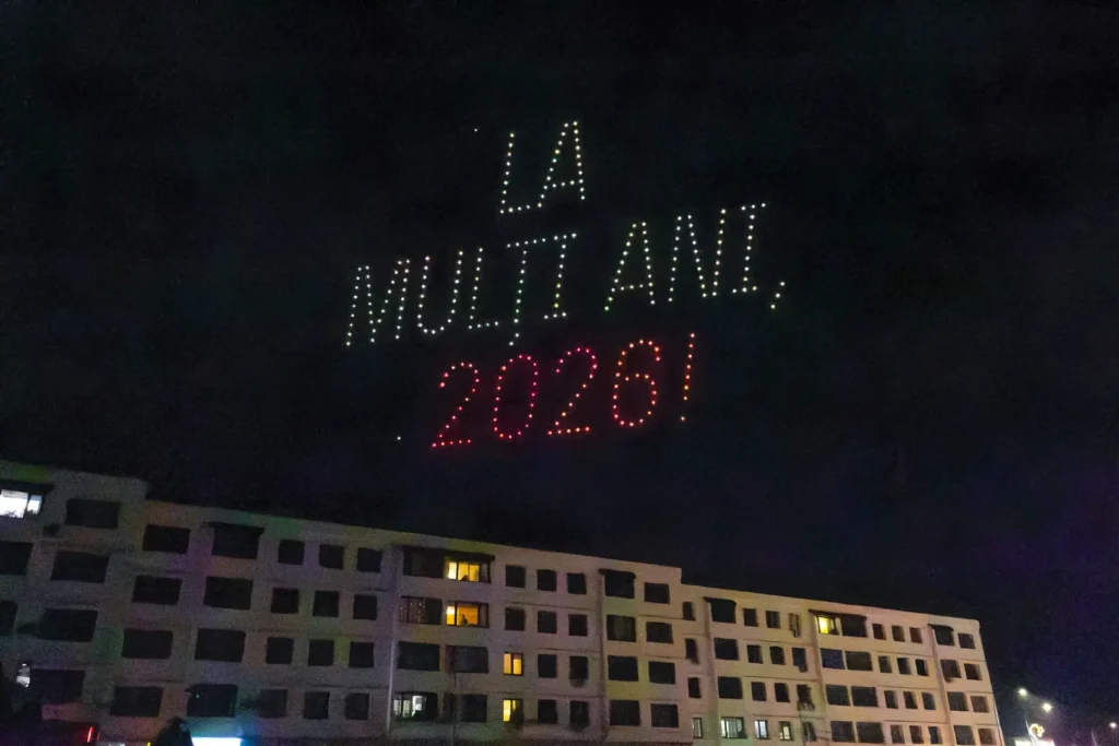 New Year’s Eve – Suceava — FLYSTACK drone show