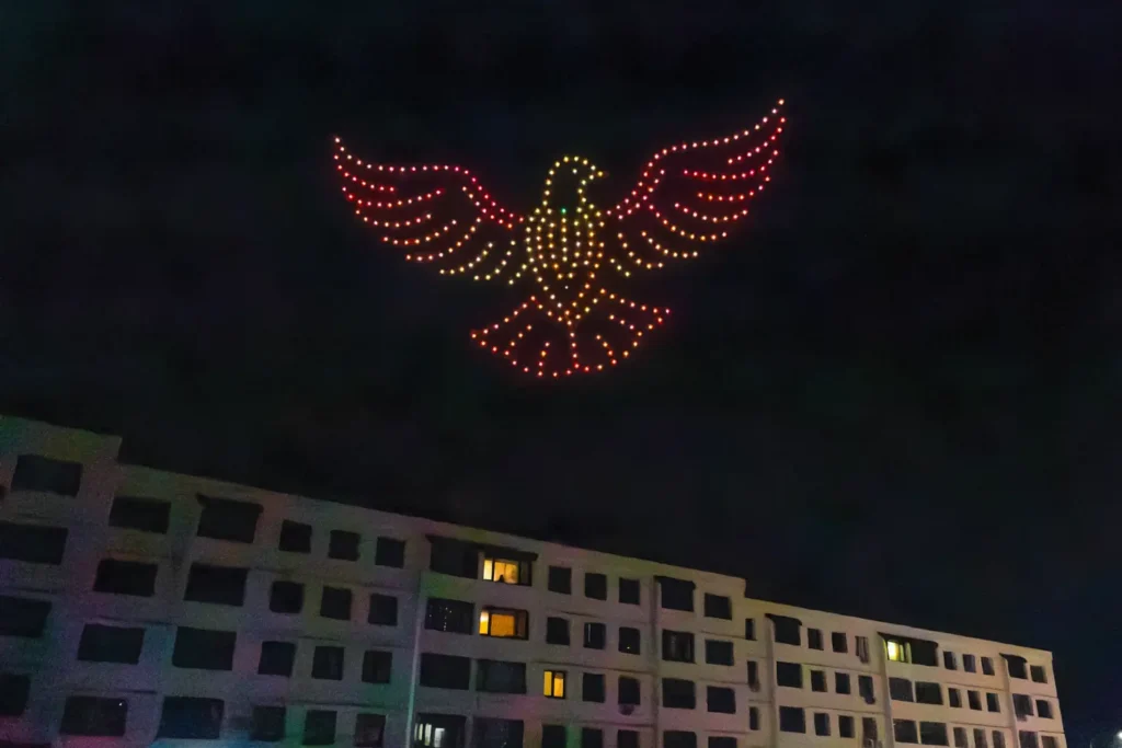 New Year’s Eve – Suceava — FLYSTACK drone show