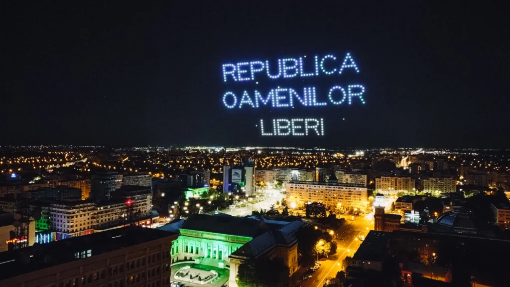 Republic of Chestnuts – Ploiești — FLYSTACK drone show