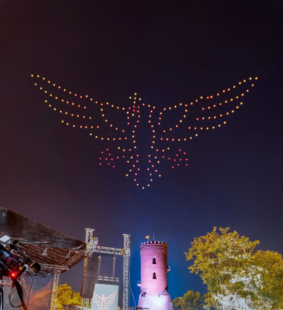 Târgoviște — FLYSTACK drone show