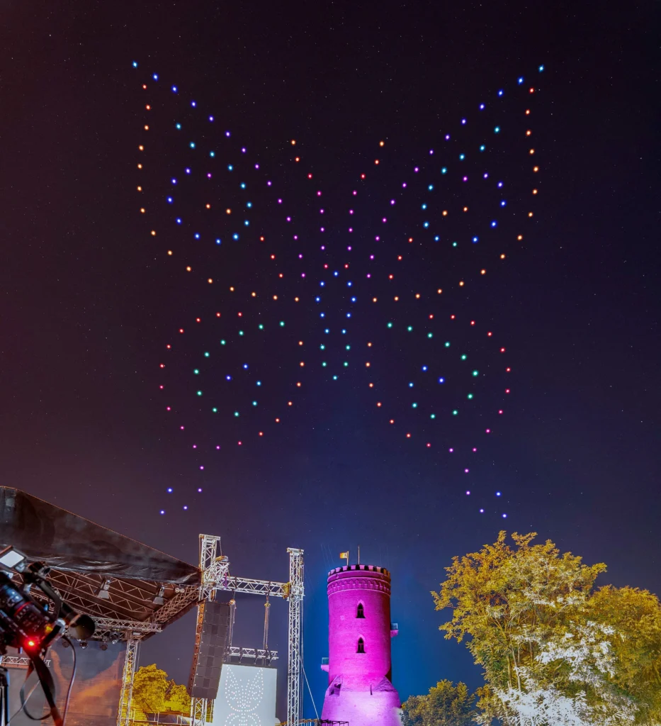Târgoviște — FLYSTACK drone show