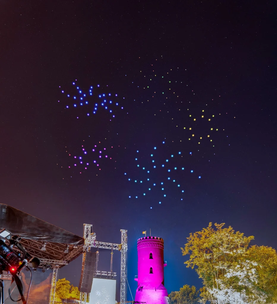 Târgoviște — FLYSTACK drone show