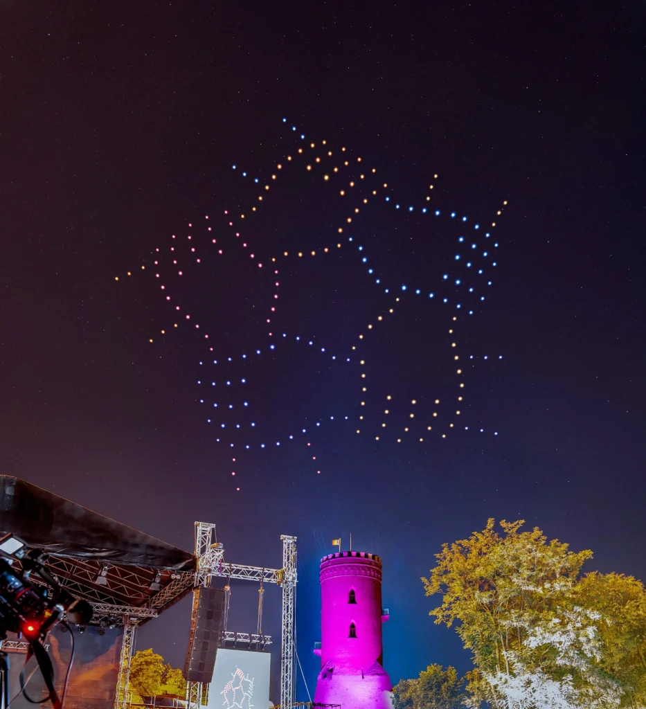 Târgoviște — FLYSTACK drone show