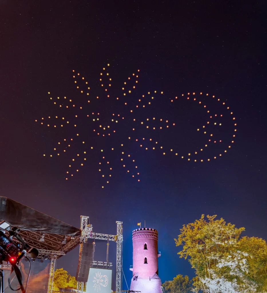 Târgoviște — FLYSTACK drone show