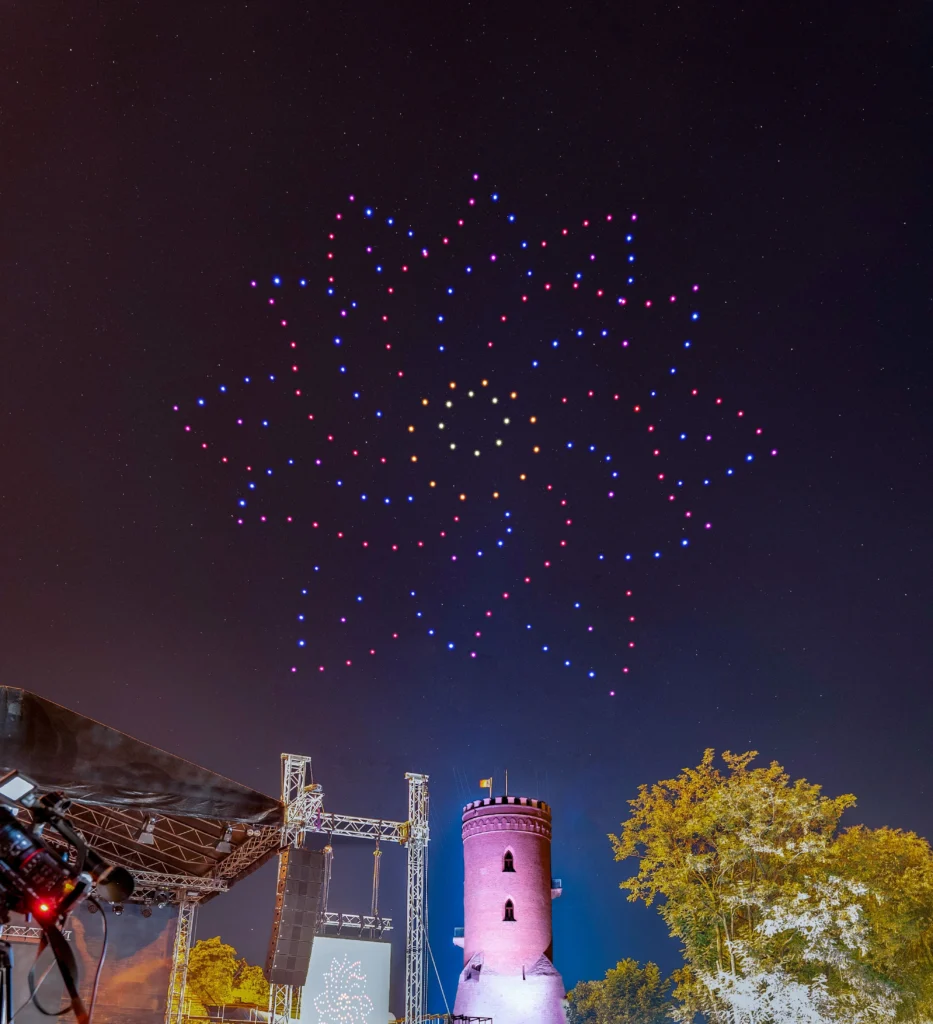 Târgoviște — FLYSTACK drone show