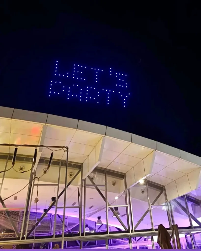 Private event — FLYSTACK drone show