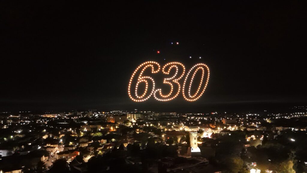 Zilele Cetății Târgoviște — FLYSTACK drone show