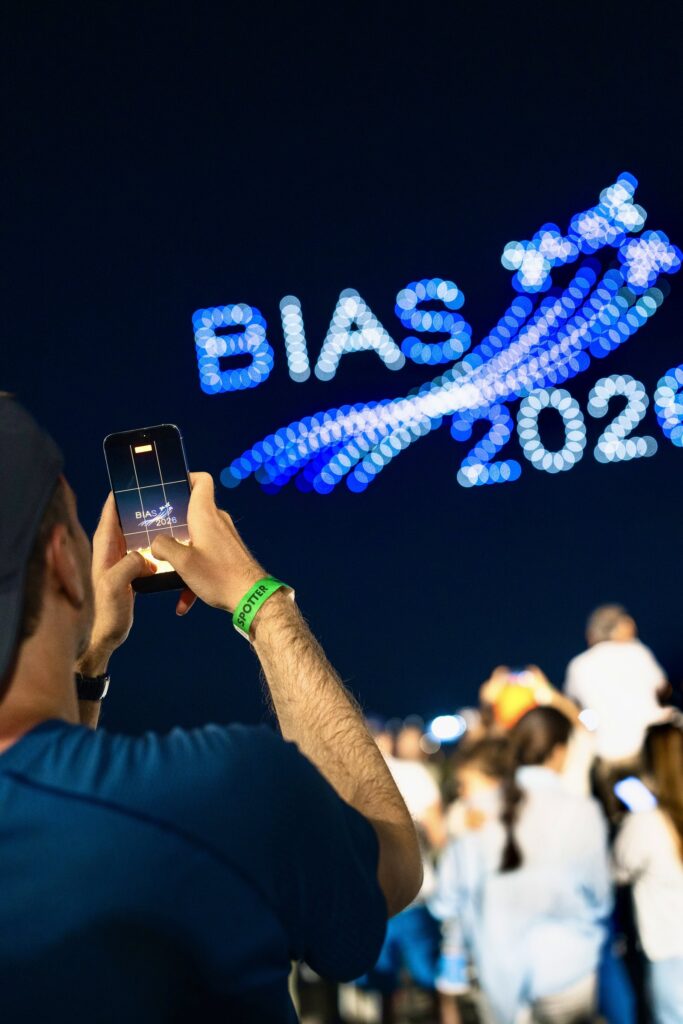 BIAS 2026 — Night Show — FLYSTACK drone show