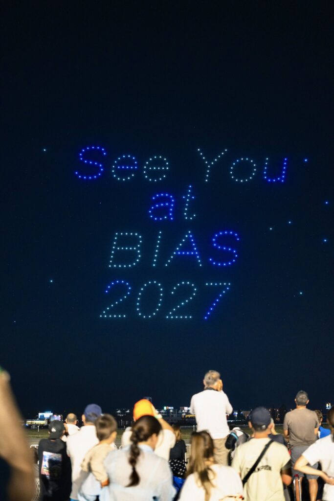 BIAS 2026 — Night Show — FLYSTACK drone show