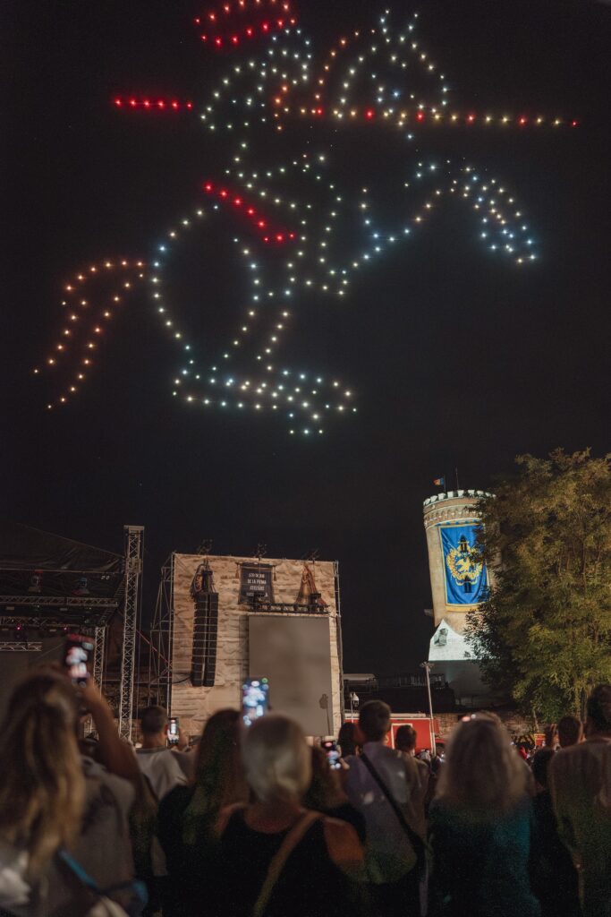 Zilele Cetății Târgoviște — FLYSTACK drone show