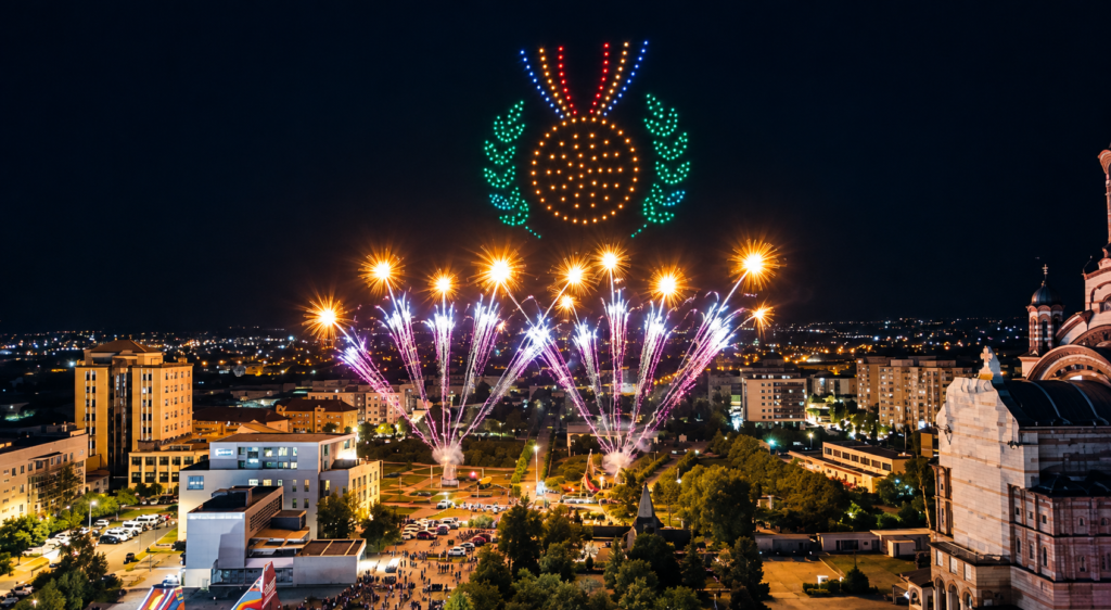 Baia Mare – Chestnut Festival 2026 — FLYSTACK drone show