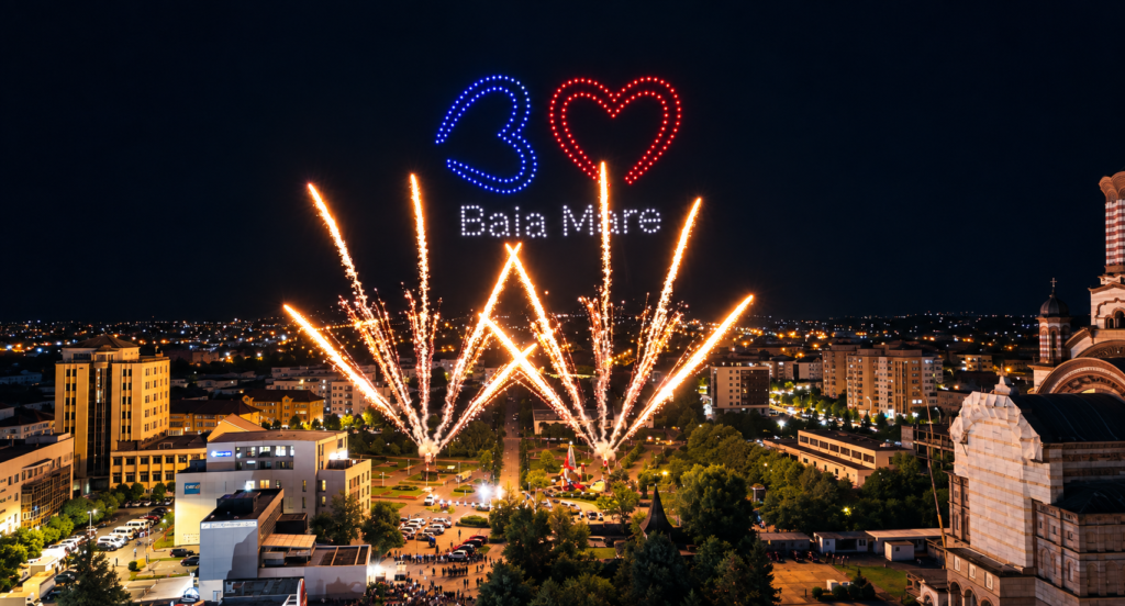 Baia Mare – Chestnut Festival 2026 — FLYSTACK drone show