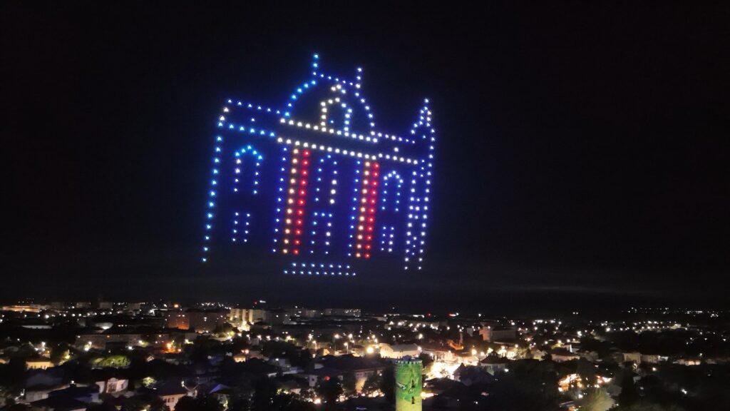 Zilele Cetății Târgoviște — FLYSTACK drone show