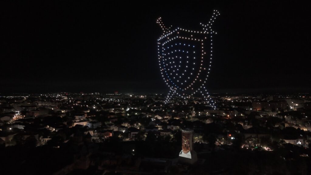 Zilele Cetății Târgoviște — FLYSTACK drone show