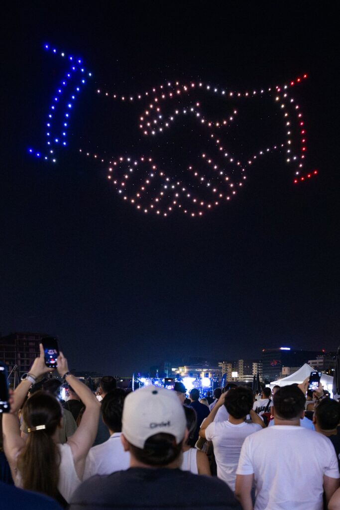United Drive Saturdays — FLYSTACK drone show
