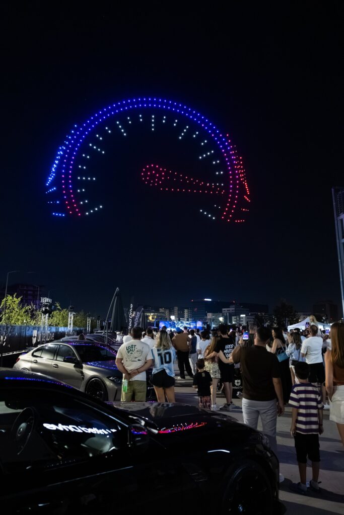 United Drive Saturdays — FLYSTACK drone show