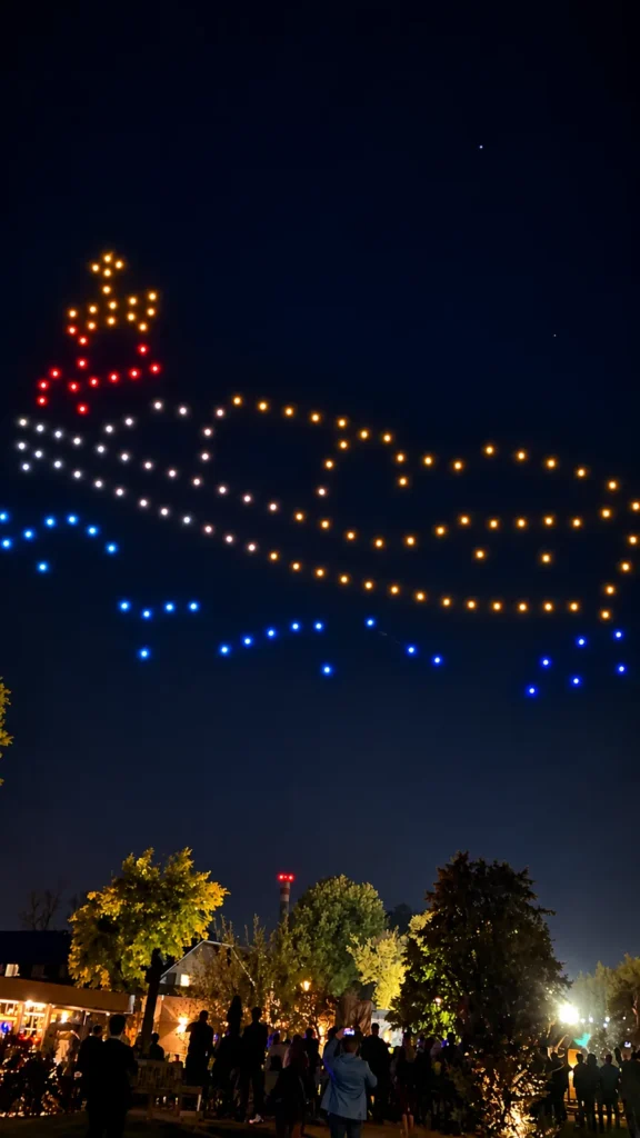 VITOL — 60 de ani — FLYSTACK drone show