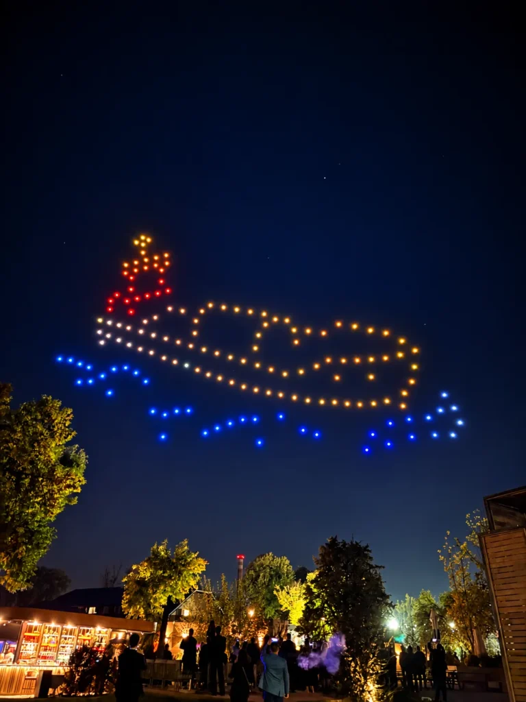 VITOL — 60 de ani — FLYSTACK drone show