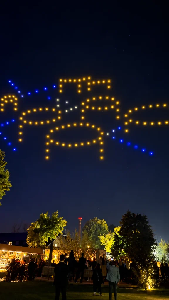 VITOL — 60 de ani — FLYSTACK drone show