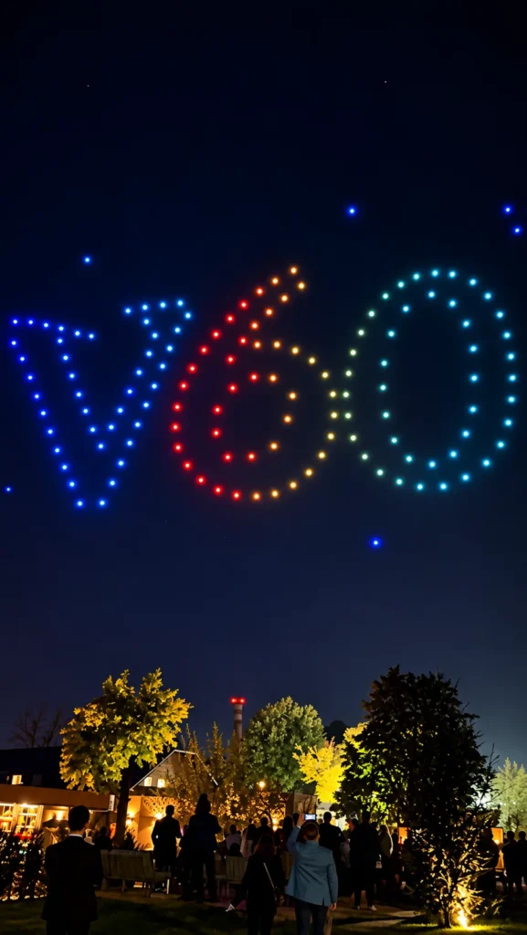 VITOL — 60 de ani — FLYSTACK drone show
