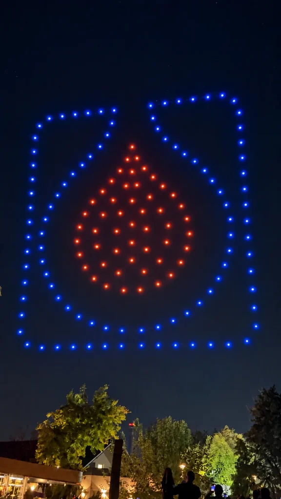 VITOL — 60 de ani — FLYSTACK drone show